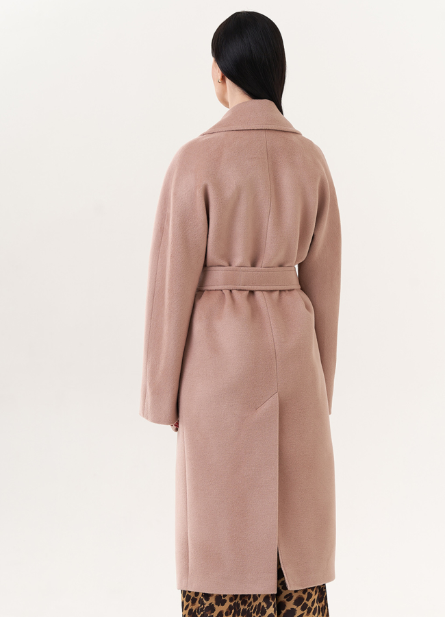 Пальто с английским воротником модель № 26839 универмаг малина