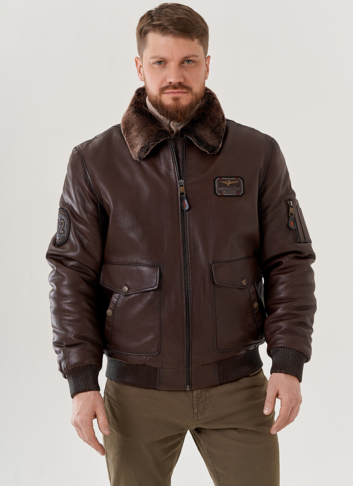 Мужская дубленка  