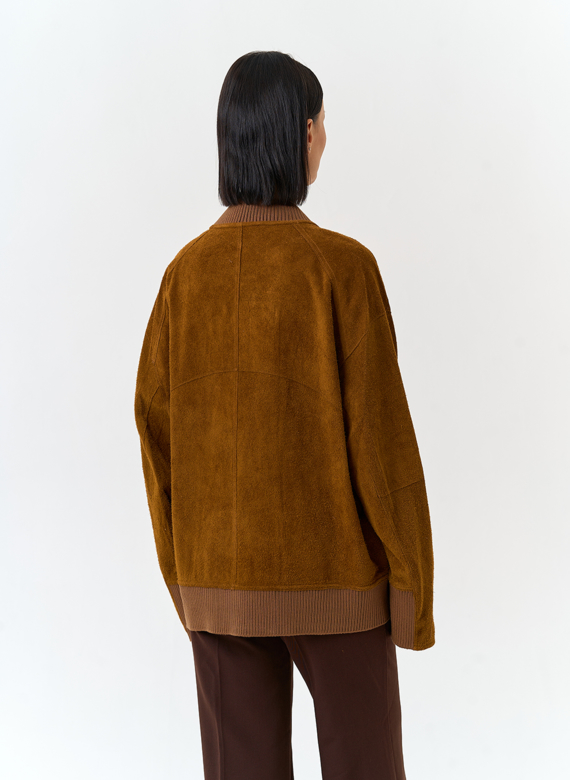 Женская куртка из натуральной замши