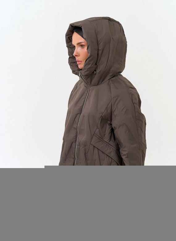 Женская куртка с капюшоном фото